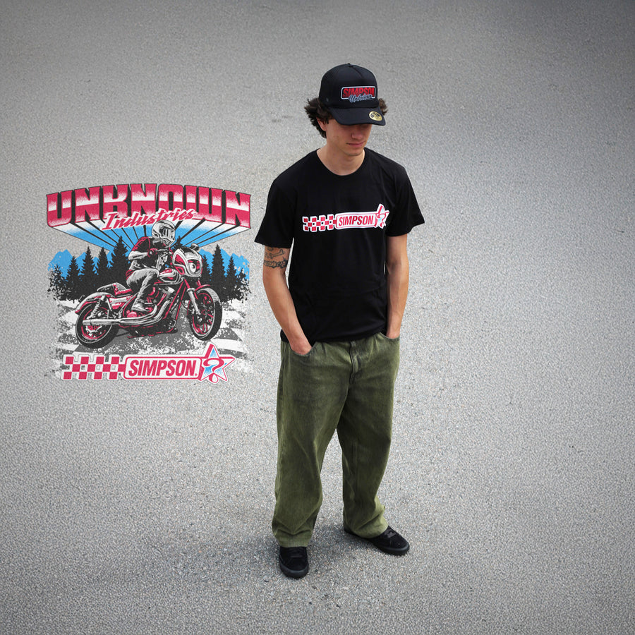 SIMPSON X UNKNOWN INDUSTRIES RWB ROPE HAT