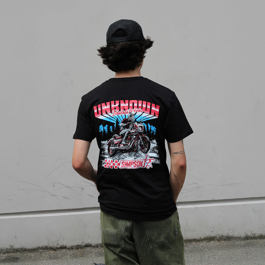 SIMPSON UNKNOWN INDUSTRIES RWB TEE