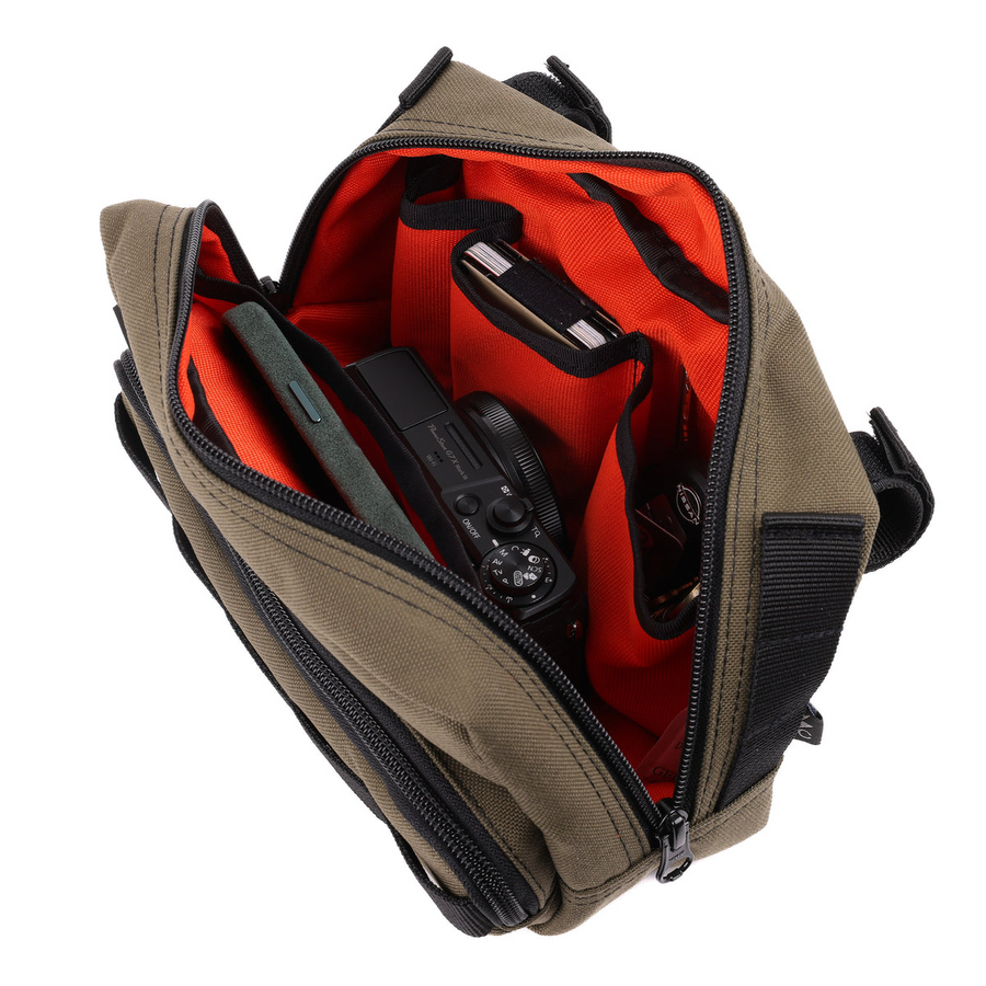 Thrashin Supply Co. Handlebar Bag Plus - Green