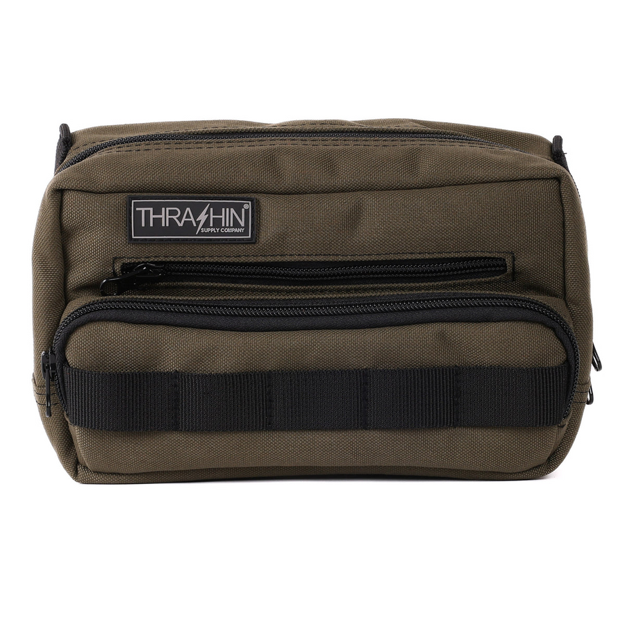 Thrashin Supply Co. Handlebar Bag Plus - Green