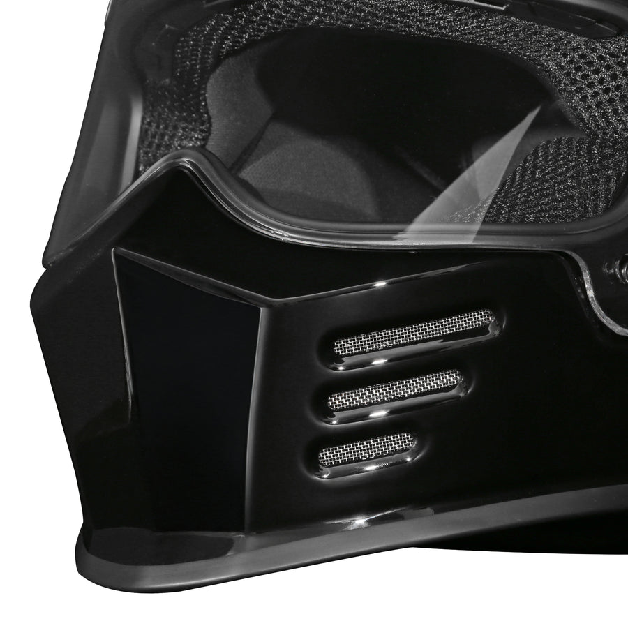 Simpson Outlaw Bandit Helmet Gen 3 - Gloss Black