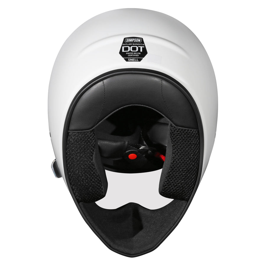 Simpson Outlaw Bandit Helmet Gen 3 - White
