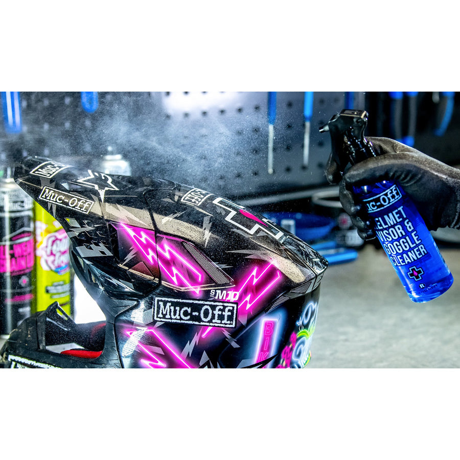 Muc-Off Helmet, Visor & Goggle Cleaner - 250ml