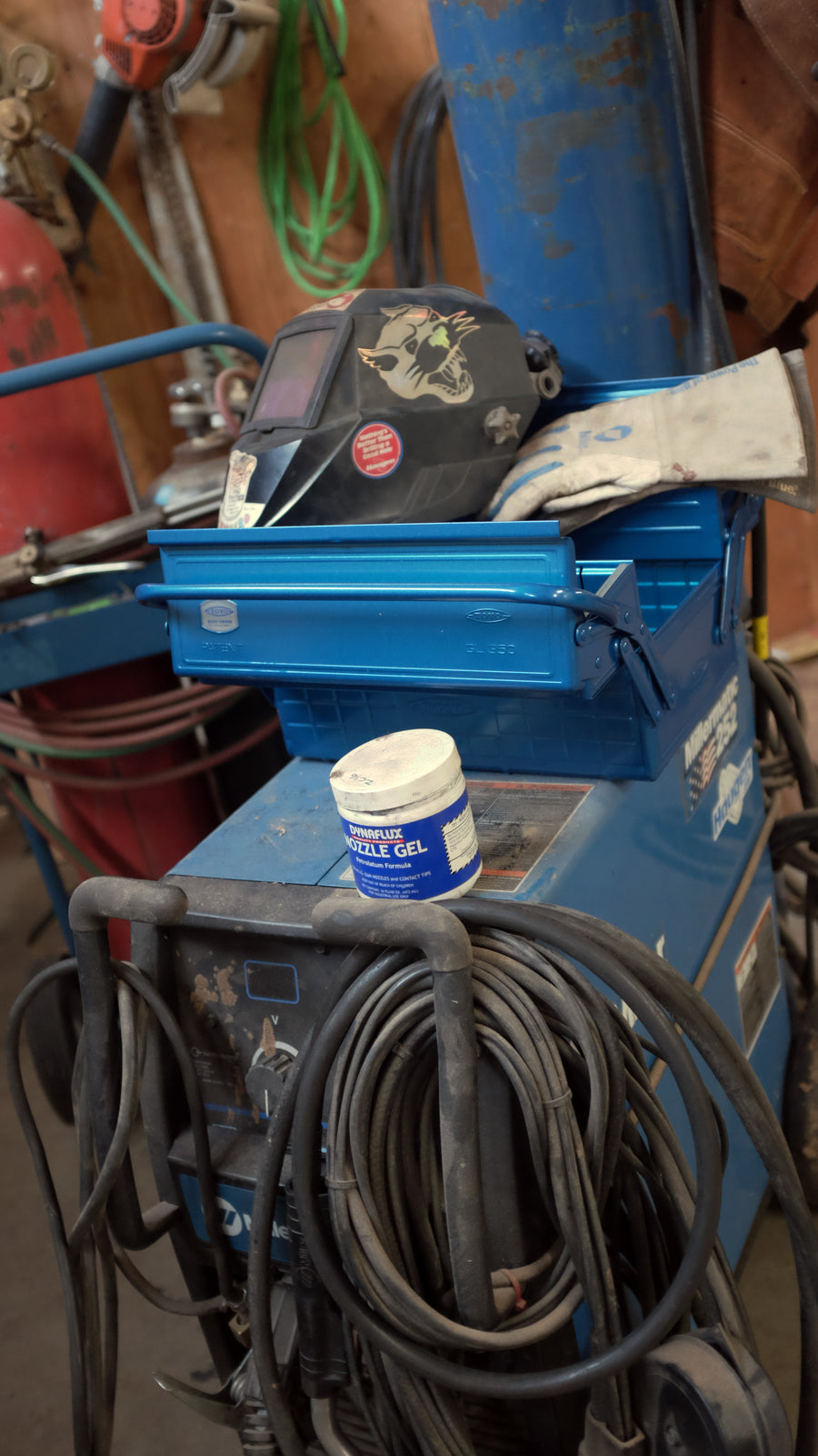 TOYO STEEL PORTABLE SHOP TOOLBOX - RED